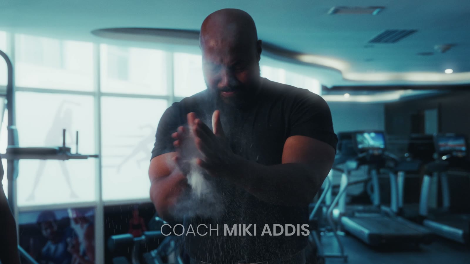Chalk up — training session with Coach Miki